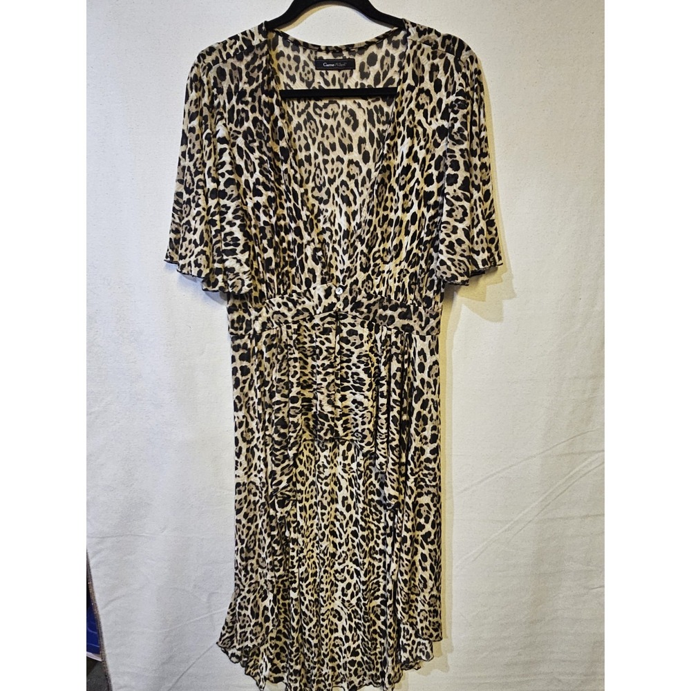 Carrie Allen Women's Size L Coastal Cowgirl Maxi High Low Cover Up Festival Boho